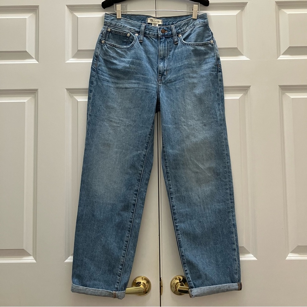 Madewell Light Blue Boyfriend Jeans - Picture 5 of 16
